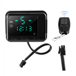VEVOR universaalne diisel&otilde;huk&uuml;tte kontroller LCD ja puldiga, 2kW/5kW/8kW soojenditele, DC5V termostaadil&uuml;liti