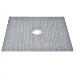 VEVOR 1828x1828mm du&scaron;ialuse komplekt koos 160mm keskse &auml;ravooluga, kerge EPS alus ja 2 veekindlat katet vannituppa