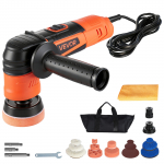 VEVOR 600W p&ouml;&ouml;rlev autopolisher 30/50/76 mm, 6 kiirusega poleerimis- ja kriimustuste eemaldamise komplekt