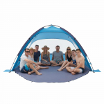 VEVOR 8-kohaline rannatelk UPF 50+ kaitsekihiga, kaasaskantav varikatus kott ja liivakottidega v&auml;li&uuml;ritusteks