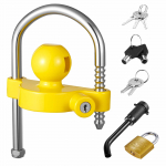 VEVOR tugev haagise haakesulgur, sobib 46mm, 50.8mm, 58.7mm siduritele, vargusekindel kuulsulgur v&otilde;tmetega, reguleeritav k&otilde;rgus