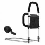 VEVOR reguleeritav voodipiire eakatele, libisemiskindel PU k&auml;epide, kahepoolne tugirauad, sobib 18&ndash;33 cm madratsitele