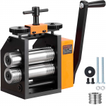 VEVOR 75 mm ehtevaltsimismasin, 3-&uuml;hes metallivalts, 0.03&ndash;6.5 mm, lehtedele, traadile ja poolringidele