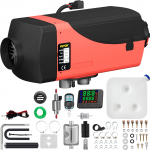 VEVOR 2kW 12V diisel&otilde;huk&uuml;tteseade LCD, 10L paagi ja summutiga autodele, matkaautodele, veoautodele, bussidele