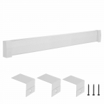 VEVOR 1832 mm valge terasest soklilaua k&uuml;ttekeha kate, lihtne paigaldus, ventileeritud, sobib standardelektrikeristele