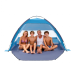 VEVOR 4-inimese rannatelk UPF 50+ UV-kaitsega, kaasaskantav p&auml;ikesevari kandekoti ja liivakottidega matkamiseks