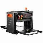 VEVOR 2000W paksus h&ouml;&ouml;vel, 33cm laiune, 2-kiiruseline, 3-teraline pingih&ouml;&ouml;vel 30.5cm sisset&otilde;mmetav lauaga puidule