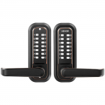 VEVOR mehaaniline v&otilde;tmeta koodlukk, kahepoolsed koodklahvid k&auml;epidemega, 4&ndash;7-kohaline PIN, 35&ndash;65 mm ustele, pronks