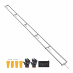 VEVOR 4,57 m saeraami juhikute s&uuml;steem 6 risttalaga, alumiiniumist kettsae freespinkide komplekt 4 kiiluga, reguleeritav puidu l&otilde;ikamiseks