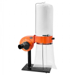 VEVOR 800 CFM tolmuimeja 60L kotiga, 2,5 mikroni filter, 1HP mootor, 2800 RPM, puidut&ouml;&ouml;deks