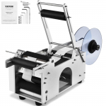 VEVOR Poolautomaatne &uuml;mmarguste pudelite sildistamismasin, 20&ndash;50 tk/min, sobib 2&ndash;12 cm pudelitele, surveribaga