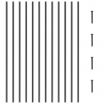 VEVOR 112cm x 1.27cm ruudukujulised alumiiniumist trepipiirded, 11 tk komplekt kruvidega, matt must viimistlus