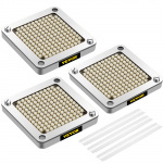 VEVOR 6 mm friikartuli l&otilde;ikuri varutera ja surumisplokk, 3 tk, roostevaba teras, sobib professionaalsetele l&otilde;ikuritele