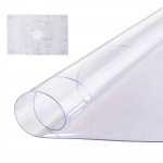 VEVOR 1067x1067 mm L&auml;bipaistev PVC Lauakaitse, 2.0 mm Paks Veekindel Laudakate Kodu ja Kontorisse