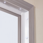 VEVOR 10,4 m Universaalne Garaažiukse Tihendikomplekt &ndash; TPE &Uuml;la- ja K&uuml;lgtihend Liimiga ja Kruvidega, Valge