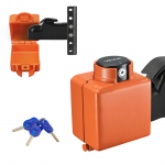 VEVOR Tugev Haagise Siduri Lukk, Sobib 50,6 & 58,6 mm Siduritele, Varastevastane Lukk 3 V&otilde;tmega