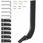 VEVOR 5tk 40cm Kastiteras Skarifikaatori S&auml;&auml;r Reguleeritavate Aukudega, Eemaldatavad Hambad ja Poldid Kaevamiseks, K&uuml;ndmiseks