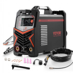 VEVOR 205A 3-&uuml;hes TIG keevitusseade LED-ekraaniga &ndash; DC TIG, Pulse TIG ja MMA, kaasaskantav IGBT inverter, 8.45 kg
