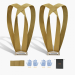 VEVOR 2-inimese m&ouml;&ouml;bli t&otilde;ste- ja kandmisrihmad &otilde;larihmadega, kuni 453.6 kg, komplektis kindad ja hoiukott