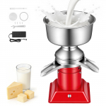 VEVOR elektriline piimakooreraldaja 60 L/h, 10500 p/min, 4,5 L kauss, 40 W 100&ndash;240 V roostevabast terasest lehmade ja kitsede piimale