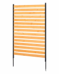 VEVOR Puidust Privaatsusaed 99x155 cm &ndash; V&auml;line AC/Pr&uuml;gikasti Kate Metallvaiadega, Lihtne Isetegemise Paigaldus