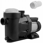 VEVOR 1 HP 750W basseini pump koos filtri korviga, 19200 L/h vooluhulk, 1.97" sisse-/v&auml;ljavool, maa-alustele ja maapealsetele basseinidele