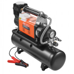 VEVOR 12V V&otilde;imas &Otilde;hukompressor 6L Paagiga, 150 PSI, 180 L/min, Digitaalne Rehvipump Autodele, Maasturitele, Veokitele, RV-le