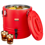 VEVOR 30,3L isoleeritud joogi dispenser kraaniga, roostevabast terasest termos kuumadele ja k&uuml;lmadele jookidele, kohvile, teele, v&auml;litingimustesse