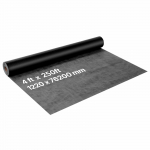VEVOR 1220x76200 mm majakile, 0.17 mm paksune veekindel hingav aurut&otilde;ke, rebimiskindel PP membraan katustele
