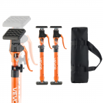 VEVOR reguleeritavad kapit&otilde;stukid, 2 tk, 48&ndash;75 cm terasest teleskooptugipostid, 100 kg kandev&otilde;ime, kipsplaadi ja kappide paigaldamiseks