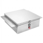 VEVOR raskeveokite alumiiniumist t&ouml;&ouml;riistakast, 100 kg kandev&otilde;ime, 770x610x230 mm, teemantmustriga, h&otilde;bedane