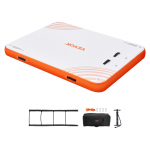 VEVOR 305x244cm T&auml;ispuhutav Ujuv Dokk Redeli ja Kotiga &ndash; Libisemiskindel Veepind Basseini, Ranna ja J&auml;rve Jaoks