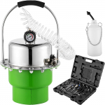 VEVOR pneumaatiline piduri- ja sidurivedeliku s&uuml;steem, manomeeter, 10L paak, t&ouml;&ouml;kojale ja garaažile