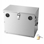 VEVOR roostevabast terasest aku kast Group 24/31, lukustatav, 12V/24V/36V paatidele, autodele, RV-dele, mootoritele
