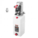 VEVOR 6 L 12V &uuml;hetoimeline h&uuml;droagregaat, 1.6 kW pump 0.91 GPM 3200 psi, h&uuml;draulikapump kallurhaagiste ja autode t&otilde;stmiseks koos paagiga, valge