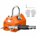 VEVOR 600 kg magnett&otilde;stuk turvalukuga, neod&uuml;&uuml;mi terasmagnet t&otilde;steseadmetele, raske p&uuml;simagnet