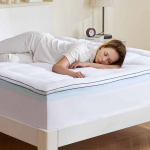 VEVOR Premium Queen kattemadrats 152x203x10 cm &ndash; m&auml;luvaht ja kiudt&auml;idis jahutusgeeliga, pestav kate