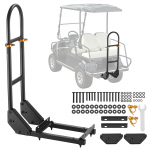 VEVOR reguleeritav golfik&auml;ru tagaistme k&auml;epide, 700&ndash;850 mm, s&uuml;sinikterasest, sobib metallist jalatugedega k&auml;rudele, must