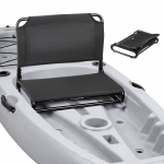 VEVOR kokkupandav s&uuml;sta iste seljatoega, t&otilde;stetud alumiiniumraam ja 600D Oxford kangas kalastamiseks ja vabaajas&otilde;itudeks