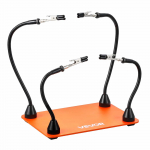 VEVOR magnetiline jootmise abiseade 4 painduva k&auml;e, krokodillklambrite ja terasalusega elektroonikale ja isetegemiseks