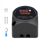 VEVOR 12V 140A Topeltaku Aku Isolaator LCD-ga, Nutikas VSR Relee RV, Paadile, Veokile, ATV-le, Autom./K&auml;sitsirežiim