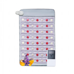 Kauginfrapuna soojendusmatt 81x51cm amet&uuml;sti, jadei ja turmaliiniga, 660nm footonvalgus, taimer, valu leevenduseks