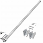 VEVOR 12V lineaarajam aktuaator, 1016mm k&auml;ik, IP65, 3000N, 5mm/s, koos kinnitusklambriga p&auml;ikeseseadmetele ja t&ouml;&ouml;stusele