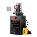 VEVOR 12V DC kahetoimeline h&uuml;drauliline pump, 15L paak, 3.2 tonni r&otilde;hk, 3.45 L/min vool, haagiste ja t&otilde;steseadmete jaoks