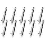 VEVOR 10 tk 310 mm galvaniseeritud terasest aiaposti pikendused, okastraadi kinnitused puit-/betoonaedadele, privaatsuseks ja lemmikloomade kaitseks