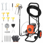 VEVOR 900W k&otilde;rgsurve &otilde;huta v&auml;rvipihusti k&auml;ruga, 227 Bar, 1.8 L/min, otsikud, voolik, pikendusvarras, sise-/v&auml;lispindadele