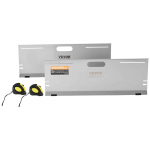 VEVOR 2 tk rataste joondusplaadid reguleeritavate varraste, magnetpesade, m&otilde;&otilde;dulintide ja tabeliga &ndash; roostevaba teras