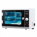 VEVOR k&uuml;&uuml;net&ouml;&ouml;riistade puhastuskapp 12L, UV 185nm, kahekordne kiht, taimer, karastatud klaas, salongidele, laboritele, koju