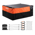 VEVOR 840D PVC veekindel veokikasti pagasikott 130x102x55,5cm, 736L, tugev kott koos kummide, v&otilde;rgu ja karabiinidega SUV-dele ja pikapitele