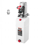 VEVOR 8 L 12V h&uuml;draulika agregaat, &uuml;hetoimeline kallurhaagise pump 3,4 L/min 22 MPa metallpaagiga auto t&otilde;stmiseks